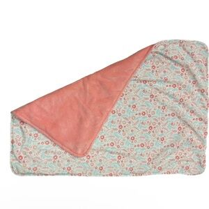 Parent's Choice Baby Blanket Floral Plush Pink Flowers Walmart Girl Lovey Soft